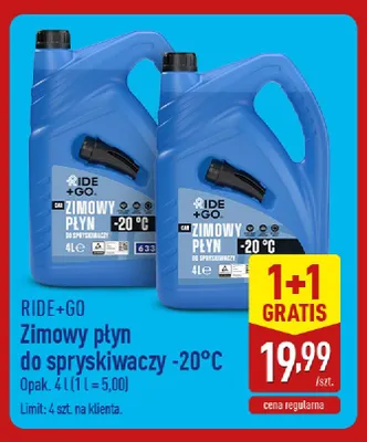 Płyn do spryskiwaczy -20 c zimowy Plak promocja w Aldi