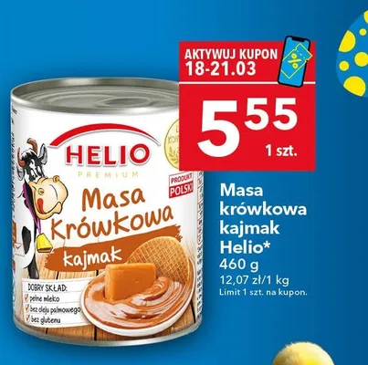 Masa krówkowa kajmak promocja w LEWIATAN