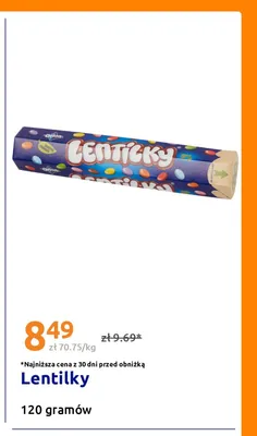 Drażetki Lentilky Orion promocja w Action