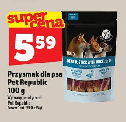 Przysmak dla psa Pet Republic promocja w TOPAZ