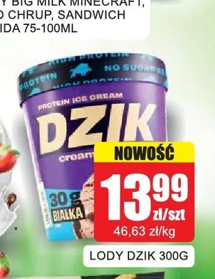 Lody Dzik promocja w Bingo