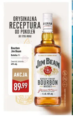 Bourbon Jim Beam promocja w Aldi