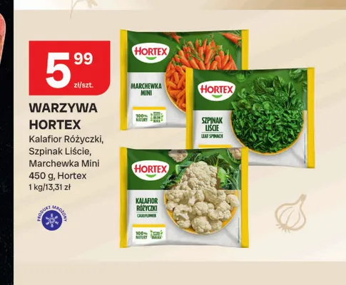 Warzywa marchewka mini Hortex promocja w Chorten