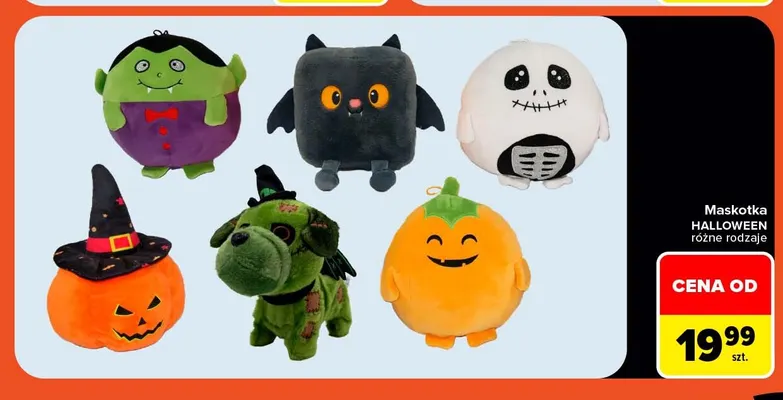 Maskotka Halloween promocja w Carrefour