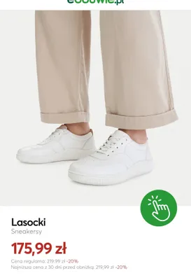 Sneakersy Lasocki promocja w eobuwie.pl