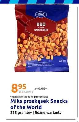 Miks przekąsek Snacks of the World promocja w Action