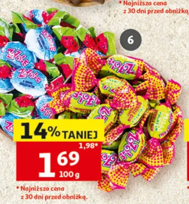 Cukierki Zozole promocja w Auchan