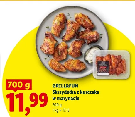Podudzie z kurczaka w marynacie promocja w Lidl