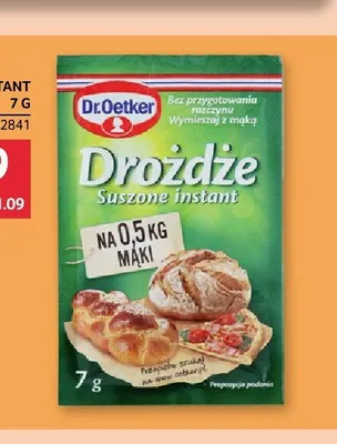 Drożdże instant Dr. Oetker promocja w Selgros