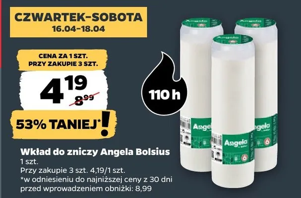 Wkład do zniczy promocja w Netto