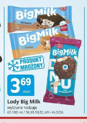 Lody Big Milk promocja w Marketvita