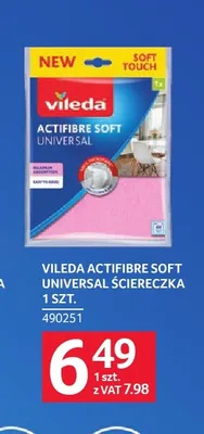 Ściereczka uniwersalna Vileda Actifibre Soft promocja w Selgros