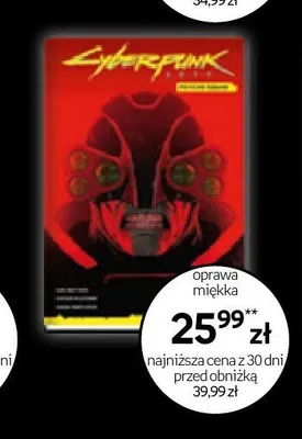 Książka Cyberpunk oprawa miękka promocja w Empik