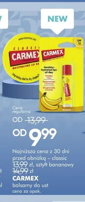Balsam do ust CARMEX Classic promocja w Super-Pharm