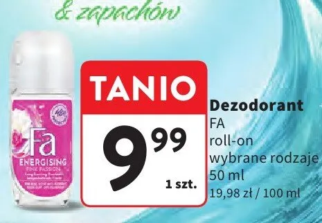 Dezodorant roll-on wybrane rodzaje promocja w Intermarche