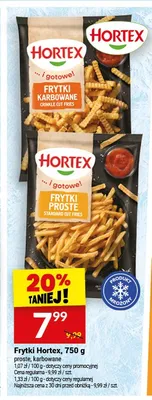 Frytki Hortex proste promocja w Twój Market