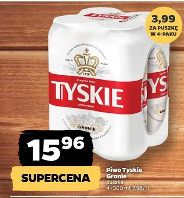 Piwo Gronie promocja w Netto