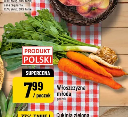 Włoszczyzna młoda promocja w POLOmarket