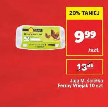 Jajka kurze ściółkowe M Fermy Wiejak promocja w API Market