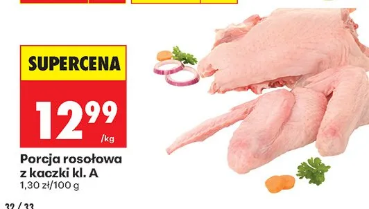 Porcja rosołowa z kaczki kl. A promocja w Biedronka