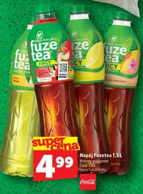 Napój Fuzetea promocja w TOPAZ
