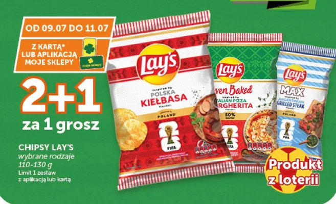 Chipsy Lay's Polska Kiełbasa promocja w Euro Sklep