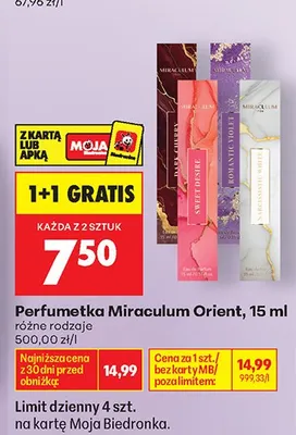 Perfumetka Miraculum Romantic Violet promocja w Biedronka