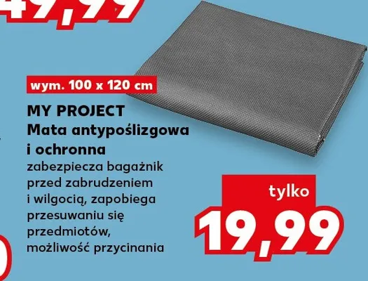 Mata antypoślizgowa i ochronna My Project promocja w Kaufland