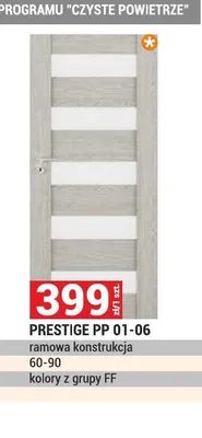 Drzwi Prestige Pp 01-06 promocja w Merkury Market