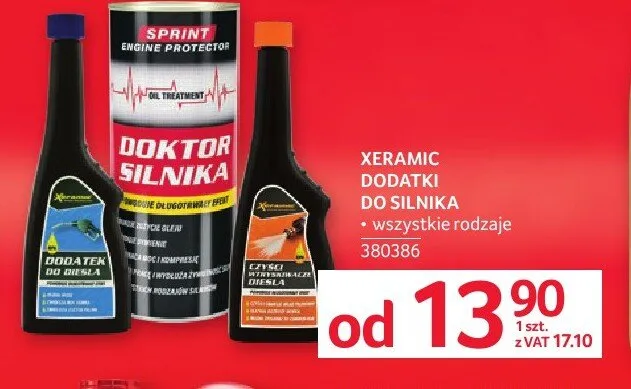Dodatki do silnika XERAMIC promocja w Selgros