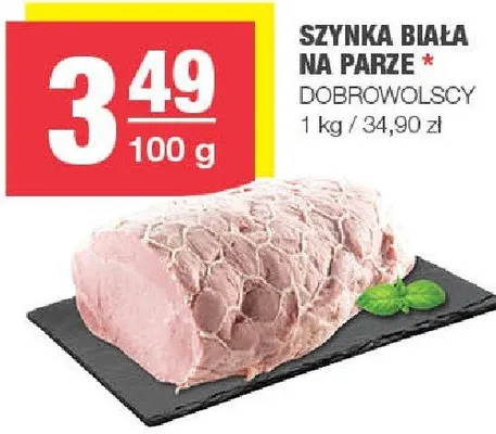 Szynka biała na parze promocja w SPAR