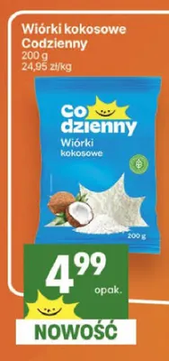 Wiórki kokosowe Codzienny promocja w Delikatesy Centrum