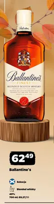 Blended whisky Ballantine's promocja w Netto