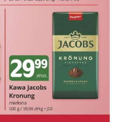 Kawa mielona Jacobs Krönung promocja w Marketvita
