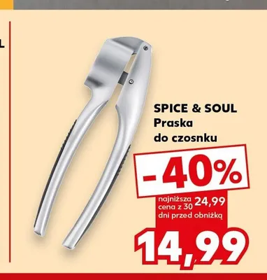 Praska do czosnku Spice & Soul promocja w Kaufland