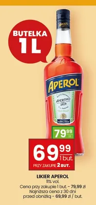 Likier Aperol promocja w Twój Market