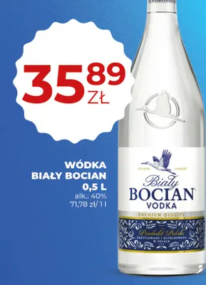 Wódka Biały Bocian promocja w Duży Ben