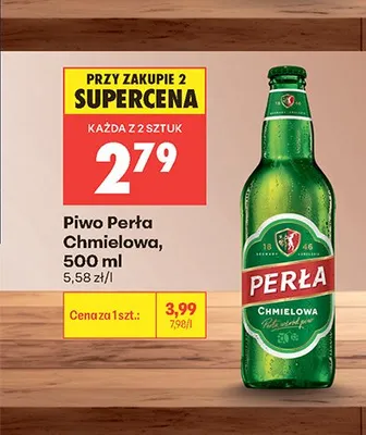 Piwo Perła Chmielowa promocja w Biedronka