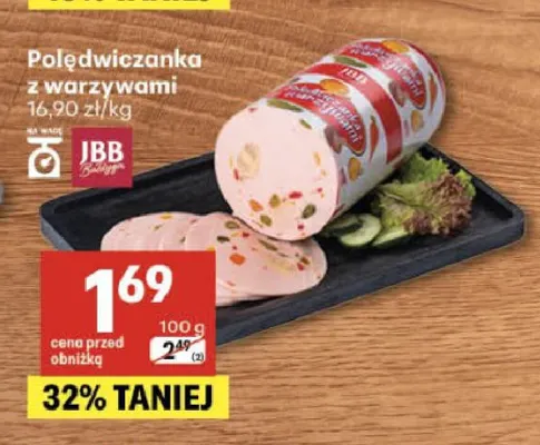 Polędwiczanka z warzywami promocja w Delikatesy Centrum