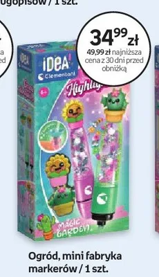 Ogród mini fabryka markerów promocja w Dzień Dziecka