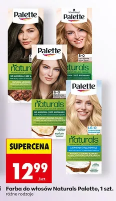 Farba do włosów Naturals promocja w Biedronka