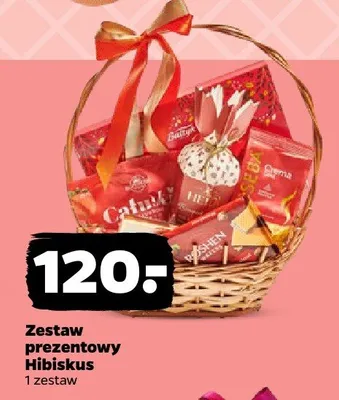 Zestaw prezentowy Hibiskus promocja w Netto
