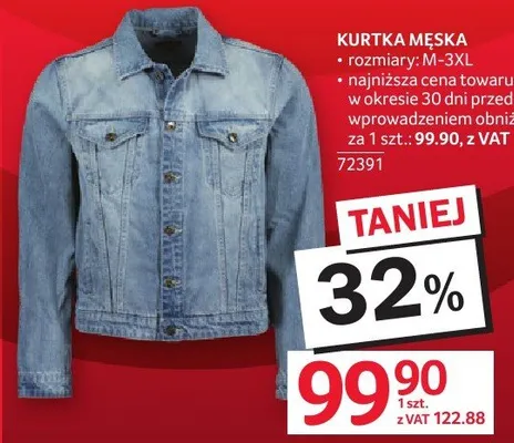 Kurtka męska rozmiary M-3XL promocja w Selgros