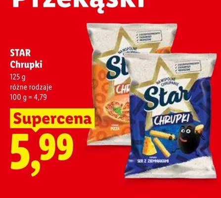 Chrupki Star promocja w Lidl