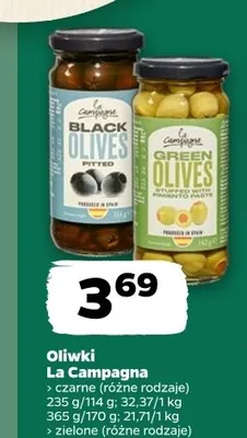 Oliwki czarne La Campagna promocja w Netto