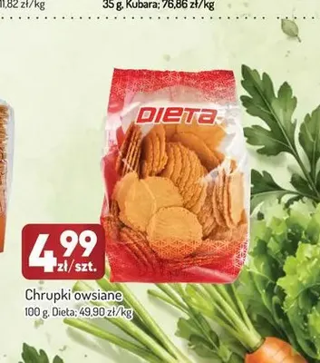 Chrupki owsiane Dieta promocja w Avita