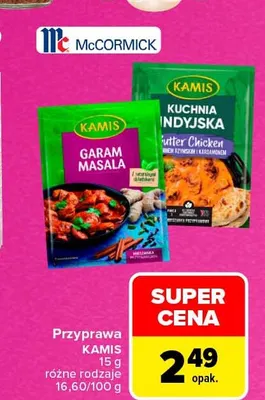 Przyprawa Garam Masala Kamis promocja w Carrefour