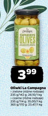Oliwki czarne La Campagna promocja w Netto