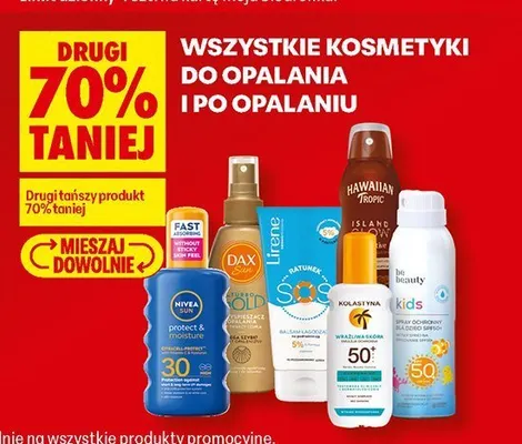 Emulsja do opalania Nivea Sun Protect & Moisture SPF 30 promocja w Biedronka