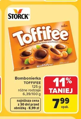 Bombonierka Toffifee promocja w Carrefour